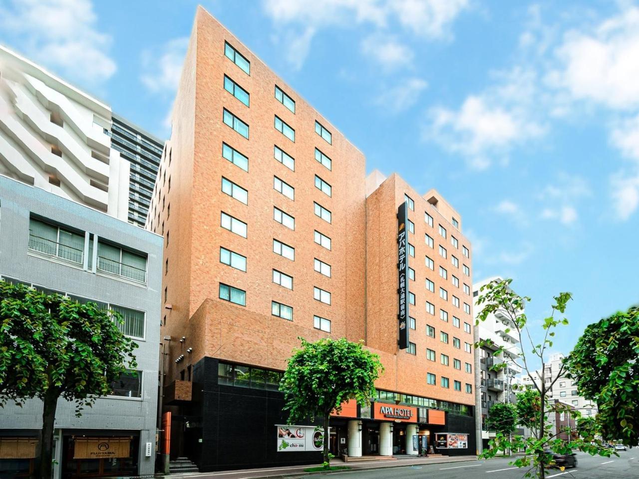 Apa Hotel Sapporo Odori Ekimae Minami מראה חיצוני תמונה